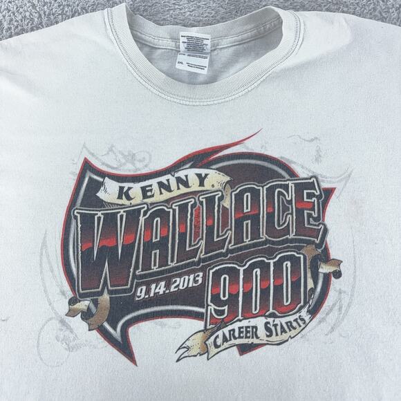 Kenny Wallace Shirt Mens 2XL NASCAR Racing ToyotaCare 900 Career Starts 2013 - Picture 3 of 8